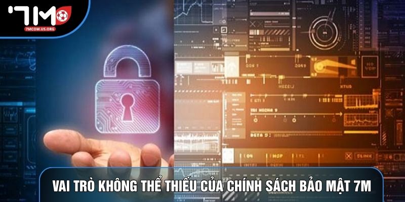 Vai trò không thể thiếu của chính sách bảo mật 7M Vai trò không thể thiếu của chính sách bảo mật 7M