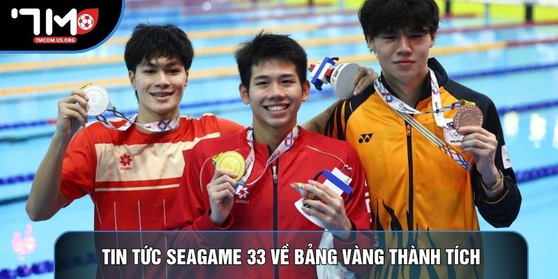 Tin tức Seagame 33 về bảng vàng thành tích Tin tức Seagame 33 về bảng vàng thành tích