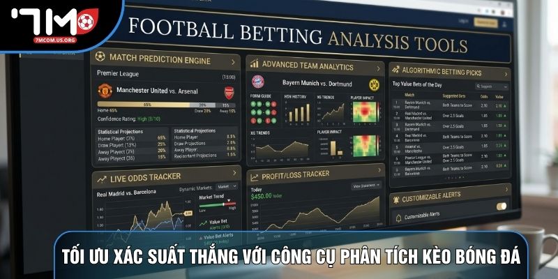Tối ưu xác suất thắng với công cụ phân tích kèo bóng đá Tối ưu xác suất thắng với công cụ phân tích kèo bóng đá